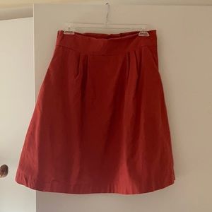 EmersonMade / Emerson Fry red cotton skirt